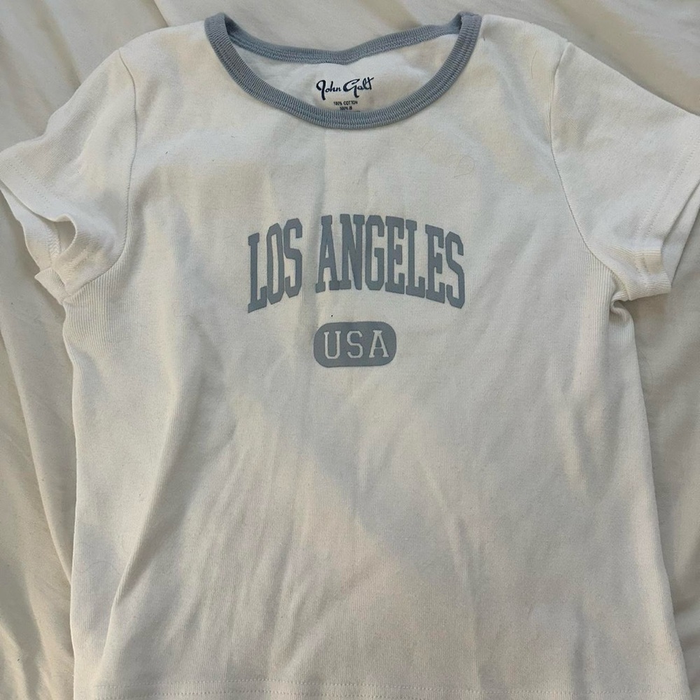 John Galt/Brandy Melville Los Angeles baby tee